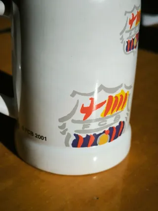 Jarra FC Barcelona Oficial vintage año 2001