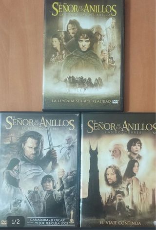 Trilogía El Señor de los Anillos DVD