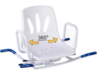 Asiento Giratorio para Bañera 360°