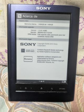 Sony Reader Pocket 5" PRS-350 eBook