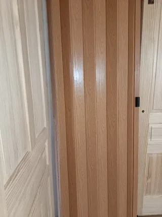 Puerta Plegable Madera