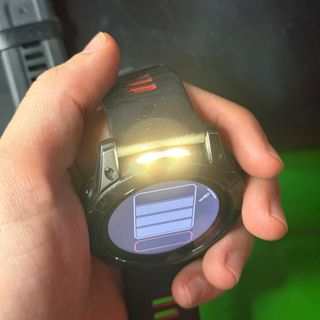 Garmin Fenix 7X Solar Sapphire Correa Negra/Roja