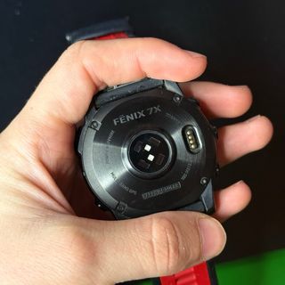 Garmin Fenix 7X Solar Sapphire Correa Negra/Roja