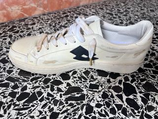 Scarpe Lotto Leggenda Beige/Bianco 50 years