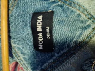 Mono tejano vaquero azul unisex