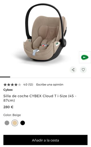 Chasis + silla + grupo 0 CYBEX Priam Oro Rosado