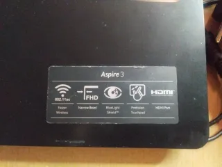 Portátil Acer Negro