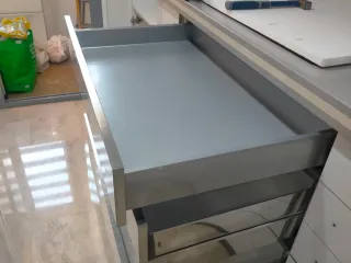 Cajonera Cocina Grande 90y otra de 60cm Blanca