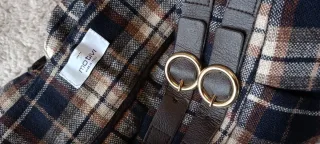 Minigonna a Pieghe Motivi Tartan