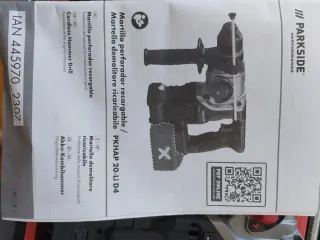 Taladro Perforador Parkside con Accesorios