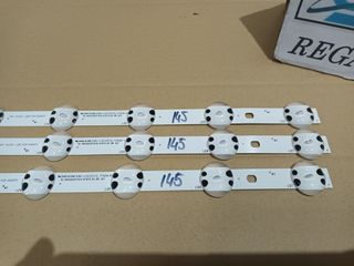 LG43UP751C0ZF, KIT 3 TIRAS LED, NUEVAS (ref,145)