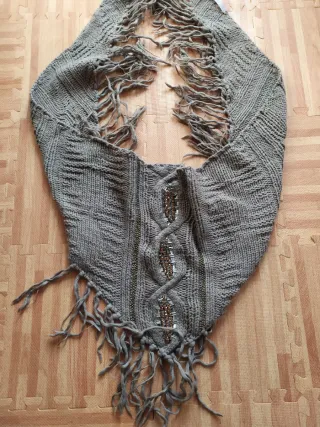 Sciarpa donna  con perline