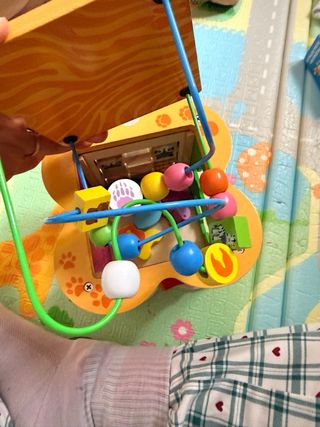 Juego de madera para estimulación infantil