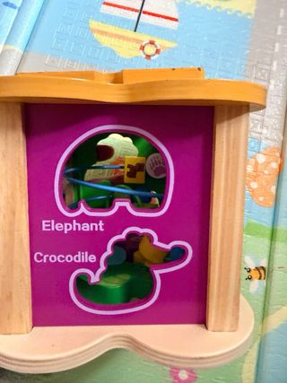 Juego de madera para estimulación infantil