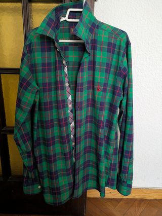 Camisa El Ganso cuadros manga larga