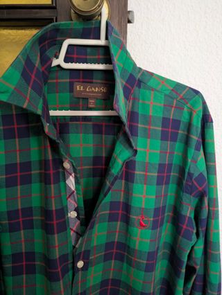 Camisa El Ganso cuadros manga larga