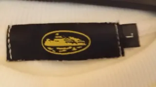 Sudadera blanca con logo