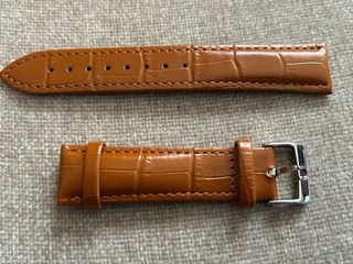 CORREA DE RELOJ DE PIEL MARRON