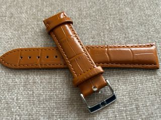 CORREA DE RELOJ DE PIEL MARRON