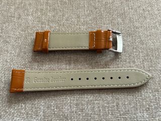 CORREA DE RELOJ DE PIEL MARRON