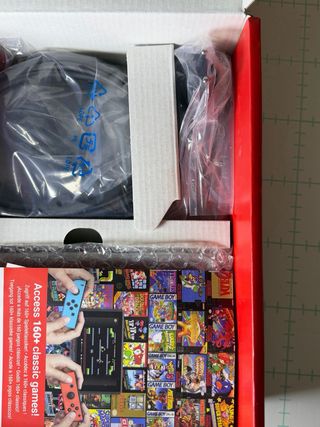 Nintendo Switch OLED Blu/Arancione