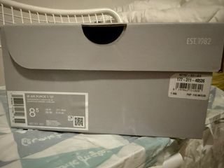 Nike Air Force 1 '07 Blancas y Azules