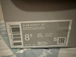 Nike Air Force 1 '07 Blancas y Azules