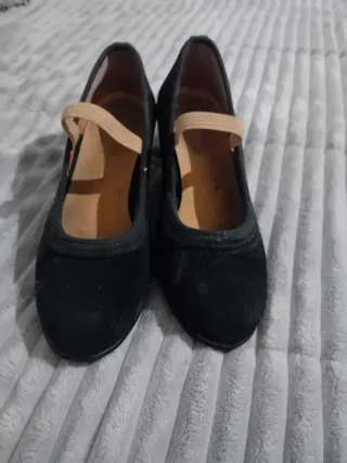 Tacones Flamenca Niña Profesionales,talla 36