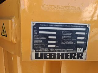 Pala cargadora Liebherr