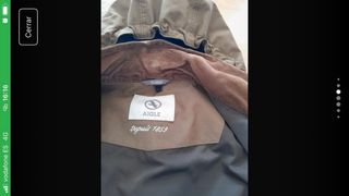 Chaqueta Aigle 2 en 1 Talla XL Beige