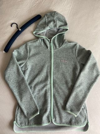 Chaqueta Columbia Verde y Turquesa