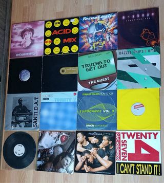 Lote 72 Vinilos Remember Dance