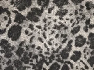 Jersey Zara Man Estampado Leopardo Gris Negro