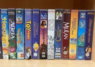 Películas Disney Clásicos VHS