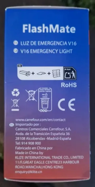 Baliza V16 Geolocalizable DGT 3.0 FlashMate