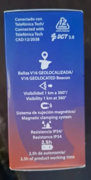 Baliza V16 Geolocalizable DGT 3.0 FlashMate