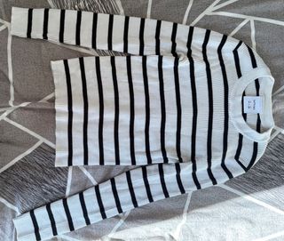 Camiseta crop rayas Lefties XS