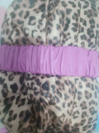 Bolso Lola Casademunt Animal Print Morado