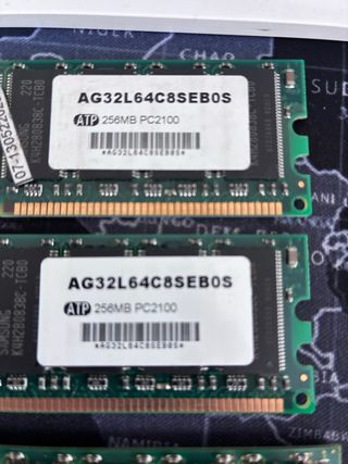 Memoria ram 256 mb