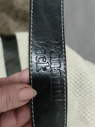 Cinturón de cuero Panamá Jack para hombre