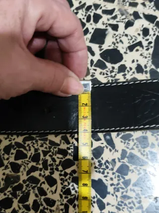 Cinturón de cuero Panamá Jack para hombre