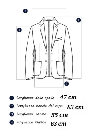 Giacca uomo Ermenegildo Zegna Gritti styled by