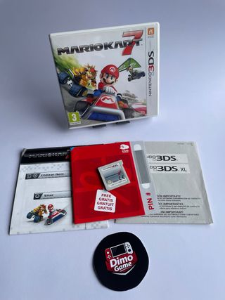 Mario Kart 7 Nintendo 3DS Completo Español