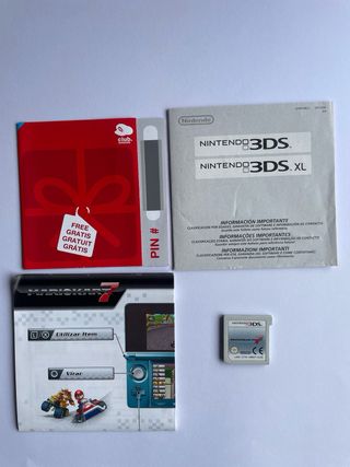 Mario Kart 7 Nintendo 3DS Completo Español