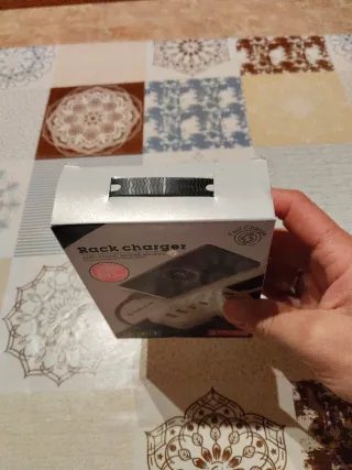 Cargador Rack 2PD+2USB Carga Rápida