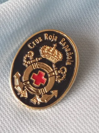 Insignia Pin Voluntarios Cruz Roja