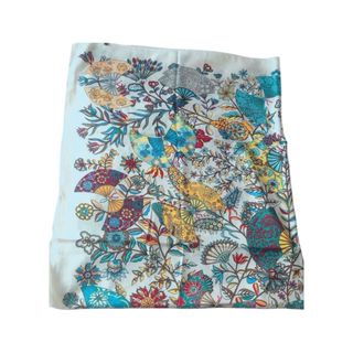 Pañuelo Seda 100% Mariposas Multicolor