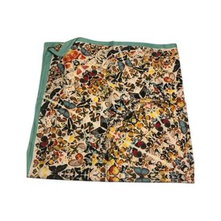 Pañuelo Seda 100% Mariposas Multicolor