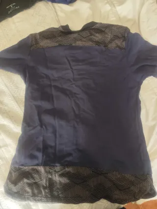 Camiseta Polo Valencia CF Puma Azul/Gris