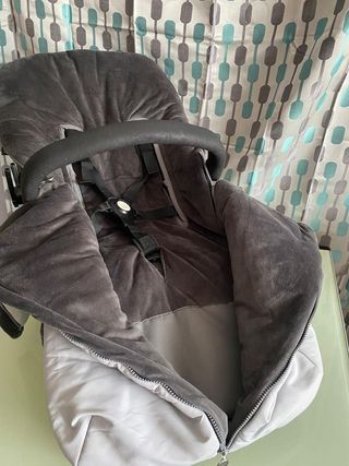 SACO DE INVIERNO POLAR PIRULOS GRIS